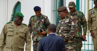 Gen Abdourahamane Tchiani and his fellow coup leaders