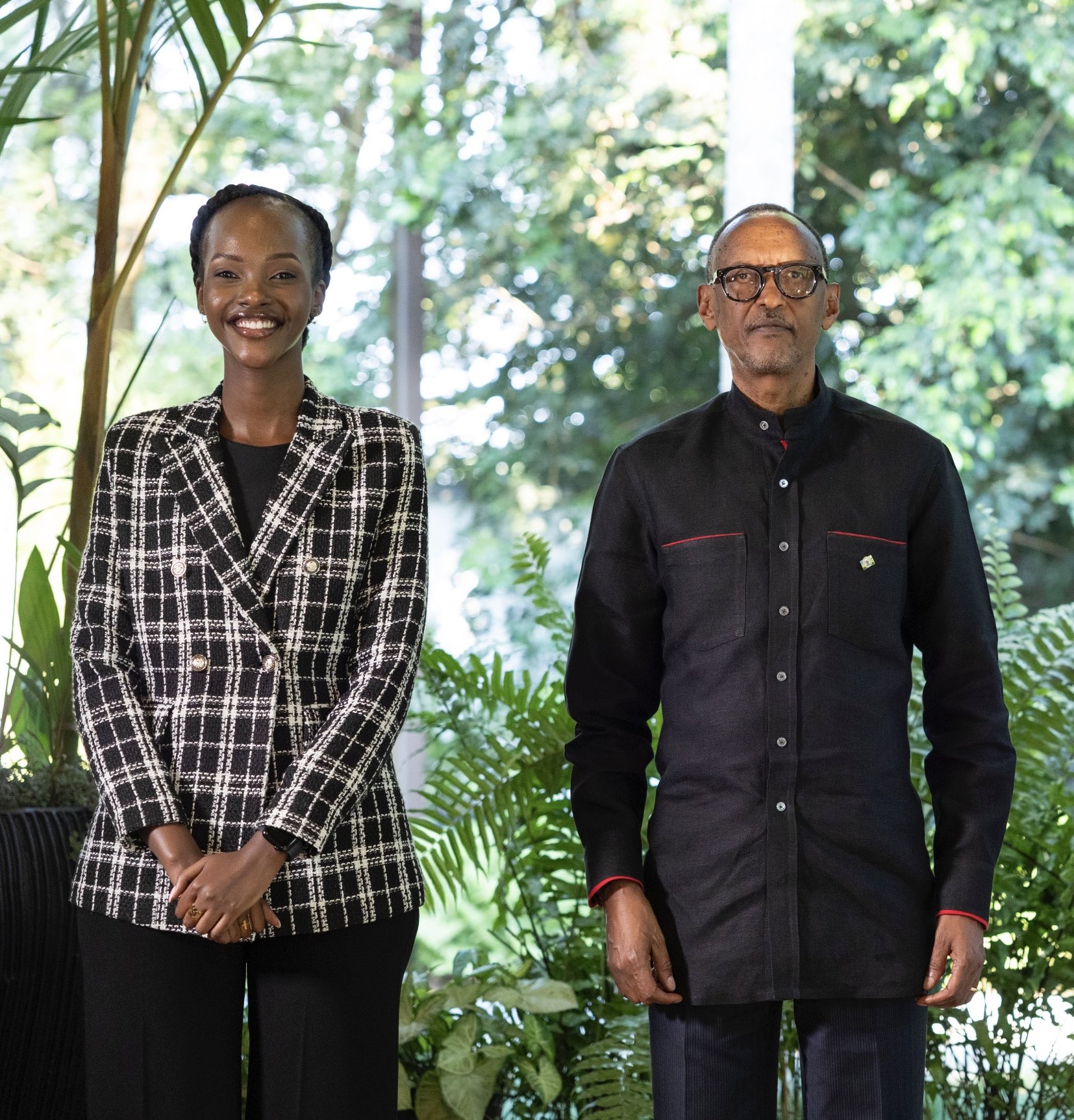 Co-Vice President Ange Kagame’s Orchestrated PR Stunt For Her Father ...